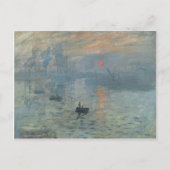 Claude Monet, Impression, Soleil Levante Postkarte (Vorderseite)