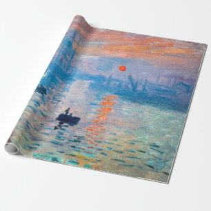 Claude Monet - Impression, Sonnenaufgang Geschenkpapier