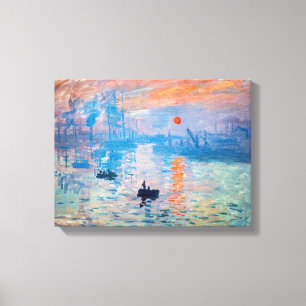 Claude Monet - Impression, Sonnenaufgang Leinwanddruck
