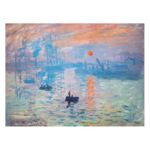 Claude Monet - Impression, Sonnenaufgang Tischdecke