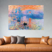 Claude Monet Impression, Sunrise (1872) Poster
