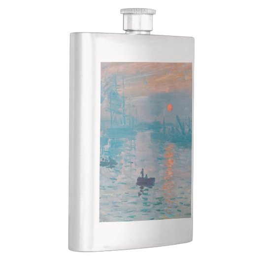 Claude Monet Impression Sunrise French Flachmann (Rechts)