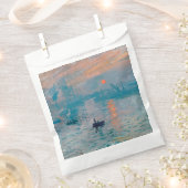 Claude Monet Impression Sunrise French Geschenktütchen (Ausgeschnitten)