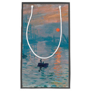 Claude Monet Impression Sunrise French Kleine Geschenktüte