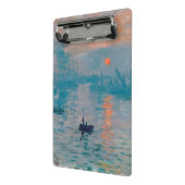 Claude Monet Impression Sunrise French Mini Klemmbrett (Gewinkelt2)