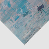 Claude Monet Impression Sunrise French Seidenpapier (Ausschnitt)