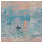 Claude Monet Impression Sunrise French Stoff (Nahaufnahme)