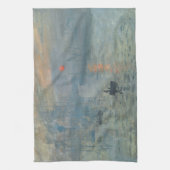Claude Monet Impression Sunrise Soleil Levant Handtuch (Vertikal)