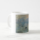 Claude Monet Impression Sunrise Soleil Levant Kaffeetasse (Vorderseite Links)