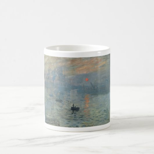 Claude Monet Impression Sunrise Soleil Levant Kaffeetasse (Mittel)