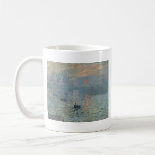 Claude Monet Impression Sunrise Soleil Levant Kaffeetasse (Links)