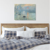 Claude Monet Impression Sunrise Soleil Levant Leinwanddruck (Insitu (Schlafzimmer))