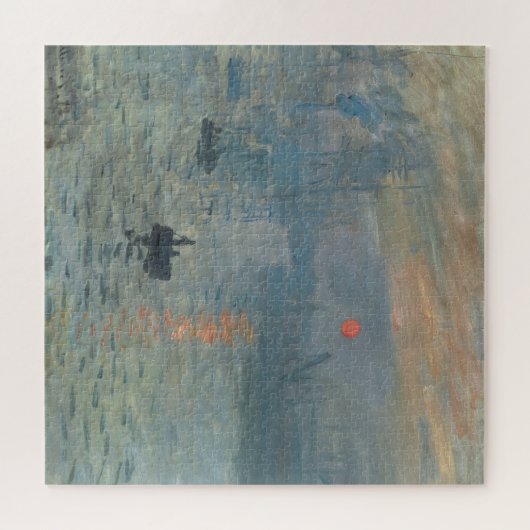 Claude Monet Impression Sunrise Soleil Levant Puzzle (Horizontal)