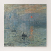 Claude Monet Impression Sunrise Soleil Levant Puzzle (Vertikal)