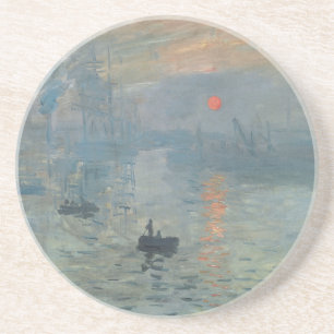 Claude Monet Impression Sunrise Soleil Levant Untersetzer