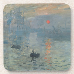 Claude Monet Impression Sunrise Soleil Levant Untersetzer