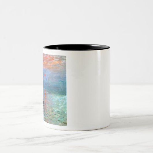 Claude Monet Impression Zweifarbige Tasse (Mittel)