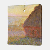 Claude Monet Impressionist Painting Graystaks I Keramikornament (Links)
