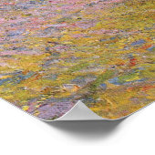 Claude Monet Impressionist Painting Graystaks I Poster (Ecke)