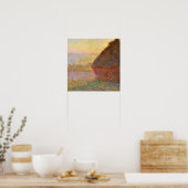 Claude Monet Impressionist Painting Graystaks I Poster (Küche)