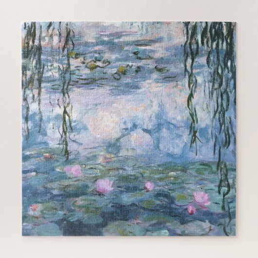 Claude Monet Impressionist Water Lillies Painting Puzzle (Vertikal)