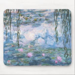 Claude Monet impressionistische Lilien des Wassers Mousepad<br><div class="desc">Impressionistische Landschaftsmalerei von Claude Monet - Klassische Meisterwerke - Claude Monets Serie zum Thema Naturmalerei - Claude Monet beeindruckende Lilien zum Wasserzeichnen</div>
