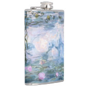 Claude Monet Impressionistische Wasserlilien-Maler Flachmann (Rechts)