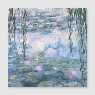 Claude Monet Impressionistische Wasserlilien-Maler Magnetkarte