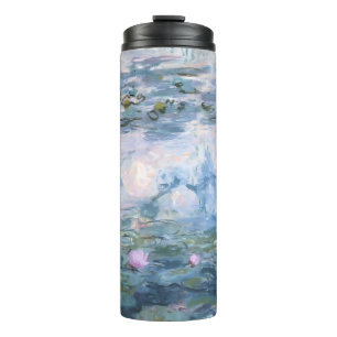 Claude Monet Impressionistische Wasserlilien-Maler Thermosbecher