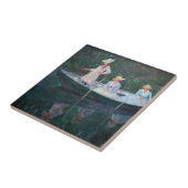 Claude Monet - In der Nordsee bei Giverny Fliese (Seite)