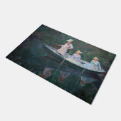 Claude Monet - In der Nordsee bei Giverny Fußmatte (Schrägansicht)