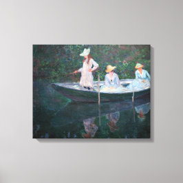 Claude Monet - In der Nordsee bei Giverny Leinwanddruck