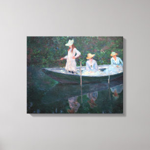 Claude Monet - In der Nordsee bei Giverny Leinwanddruck