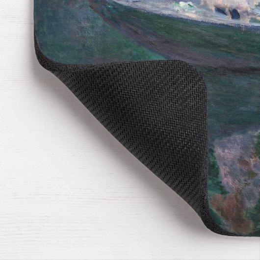 Claude Monet - In der Nordsee bei Giverny Mousepad (Ecke)