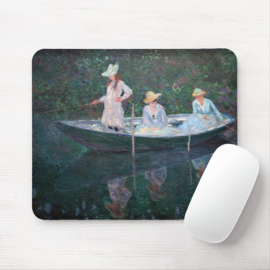 Claude Monet - In der Nordsee bei Giverny Mousepad (Mit Mouse)