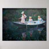 Claude Monet - In der Nordsee bei Giverny Poster (Vorne)