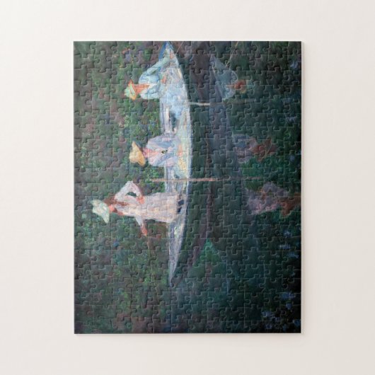 Claude Monet - In der Nordsee bei Giverny Puzzle (Vertikal)