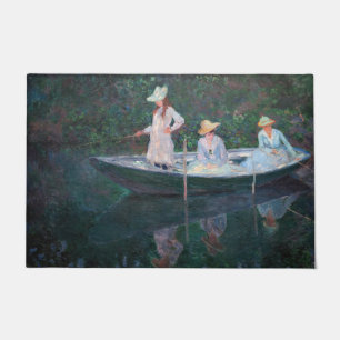Claude Monet - In der Norvegienne bei Giverny Fußmatte