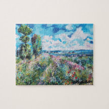 Claude Monet inspiriert Meadow bei Poplars