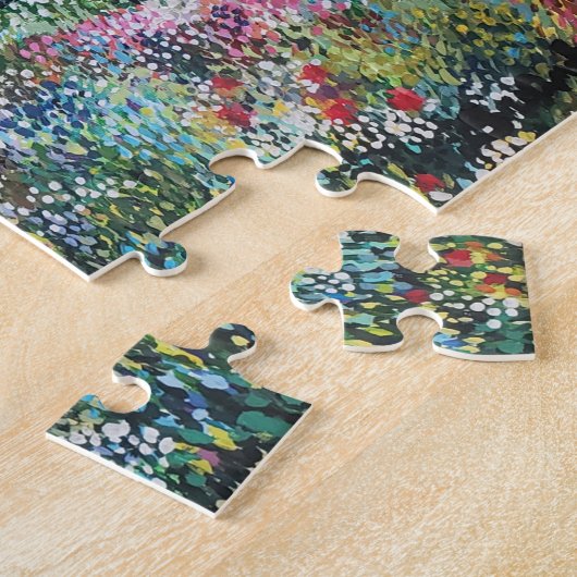 Claude Monet inspiriert Meadow bei Poplars Puzzle (Seite)