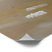 Claude Monet Inspirierte Landschaft Poster (Ecke)