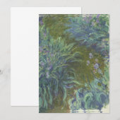 Claude Monet - Ire Einladung (Vorne/Hinten)