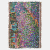 Claude Monet - Ire in Monets Garden Fine Art Decke (Vorderseite Vertikal)