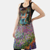 Claude Monet - Ire in Monets Garden Fine Art Schürze (InSitu)