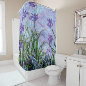 Claude Monet Iris Duschvorhang (Beispiel)