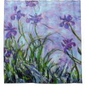 Claude Monet Iris Duschvorhang (Vorderseite)