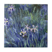 Claude Monet: Iris Fliese (Vorderseite)