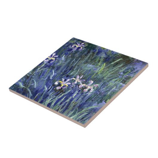 Claude Monet: Iris Fliese (Seite)