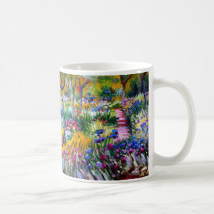 Claude Monet: Iris Garden von Giverny Kaffeetasse