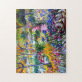 Claude Monet: Iris Garden von Giverny Puzzle (Vertikal)